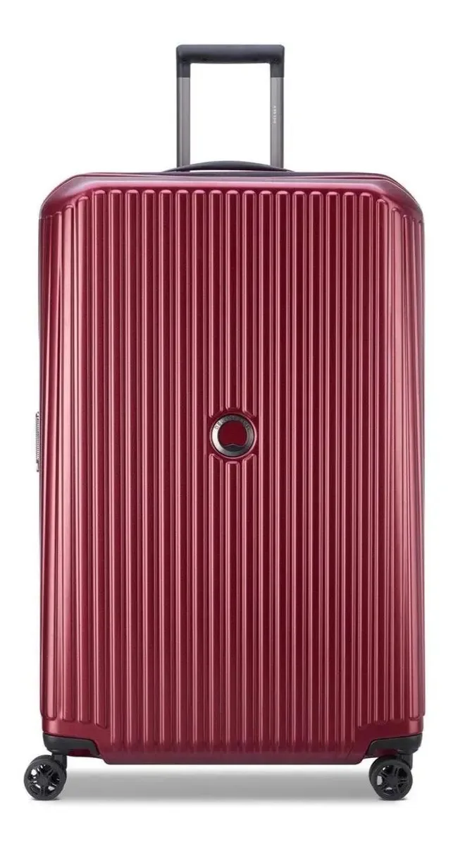 Capa rígida vermelha expansível Delsey Securitime Zip 28"