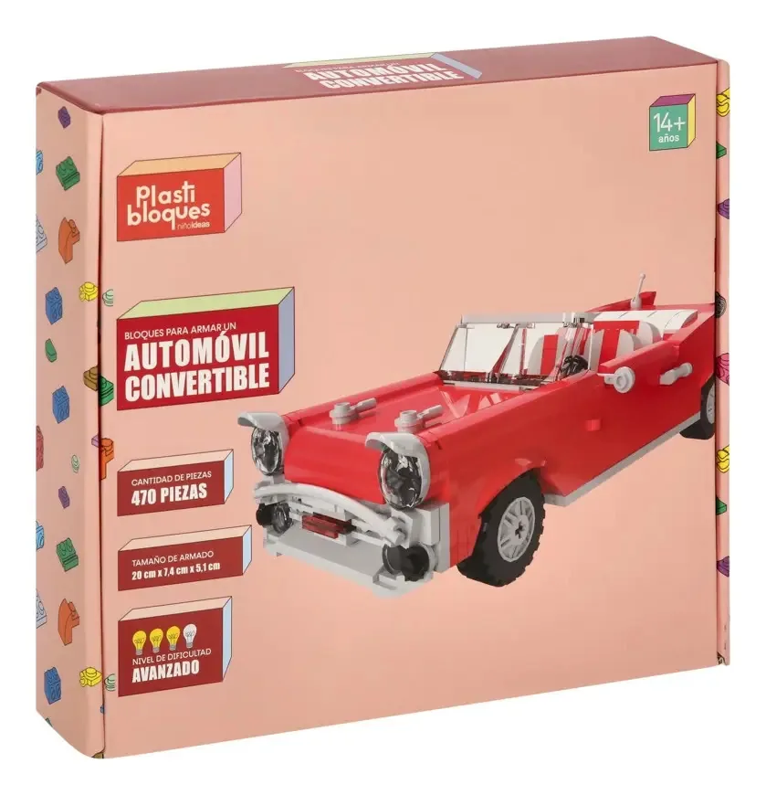 Carro antigo armable Casaideas