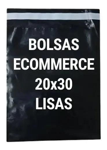 Sacos e envelopes de comércio eletrônico 20x30 com adesivo gratuito X100