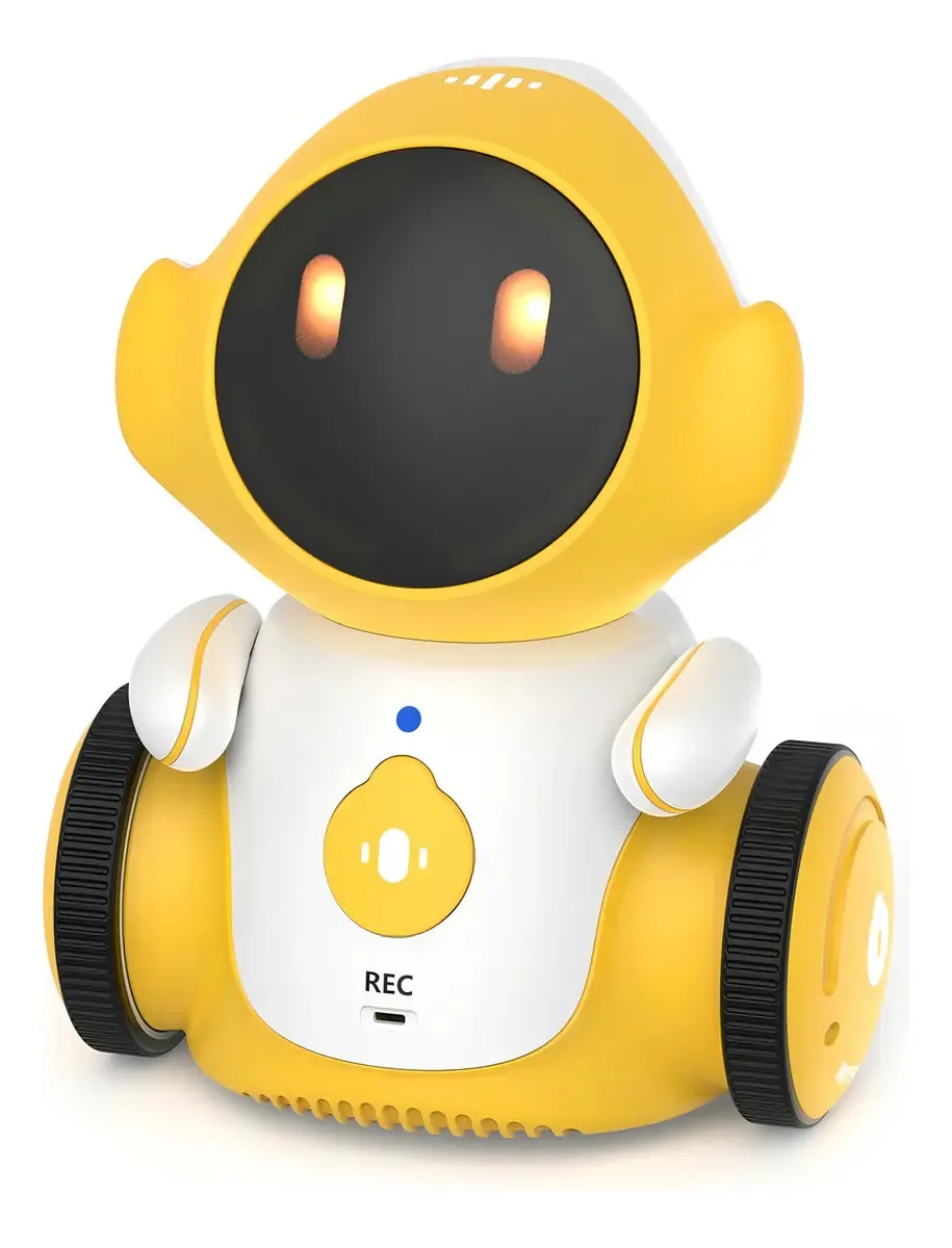 Robô de brinquedo amarelo 98k K05