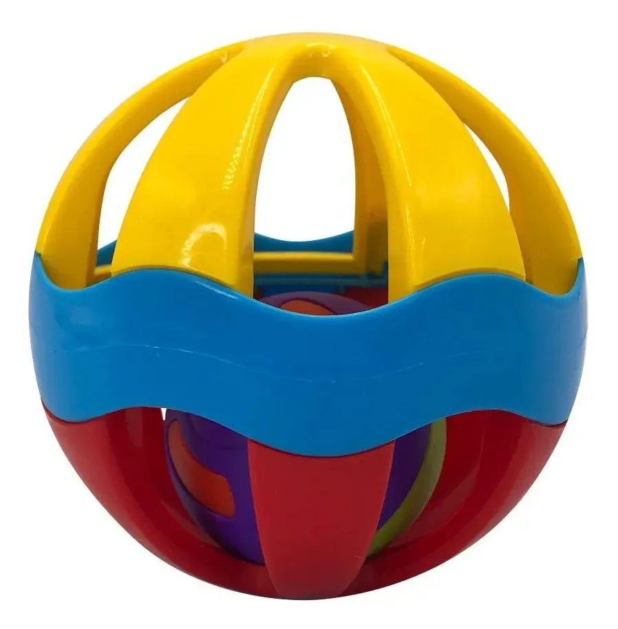 Bolinha Super Colorida Brinquedo Sensorial Para Bebês