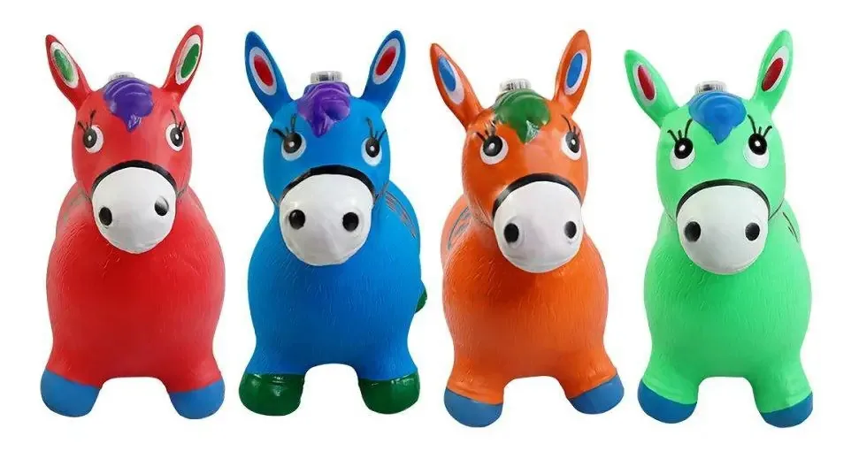 Brinquedo Cavalinho Upa Upa Led Infantil Meninos Musical