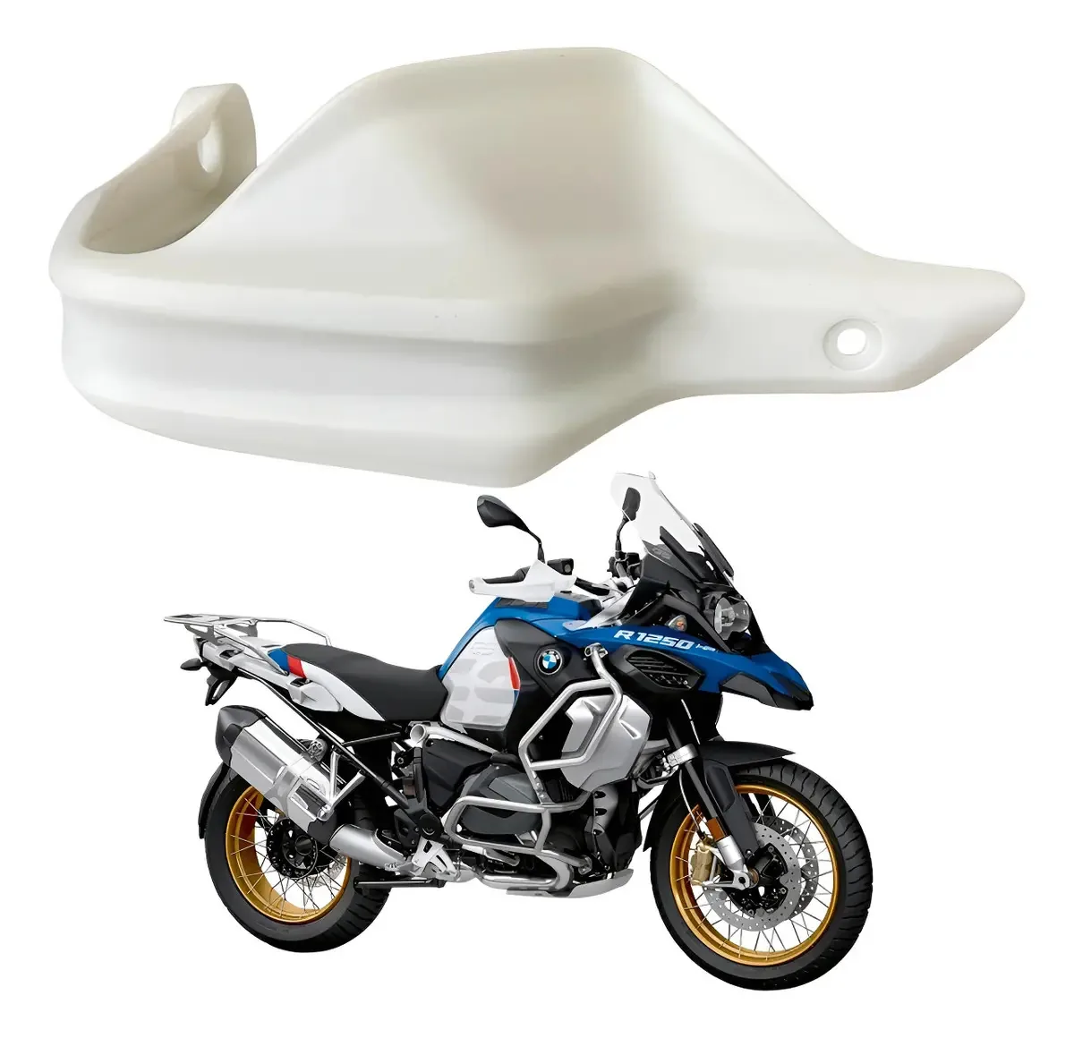 Protetor de Mão BMW R 1250 GS Direito Branco