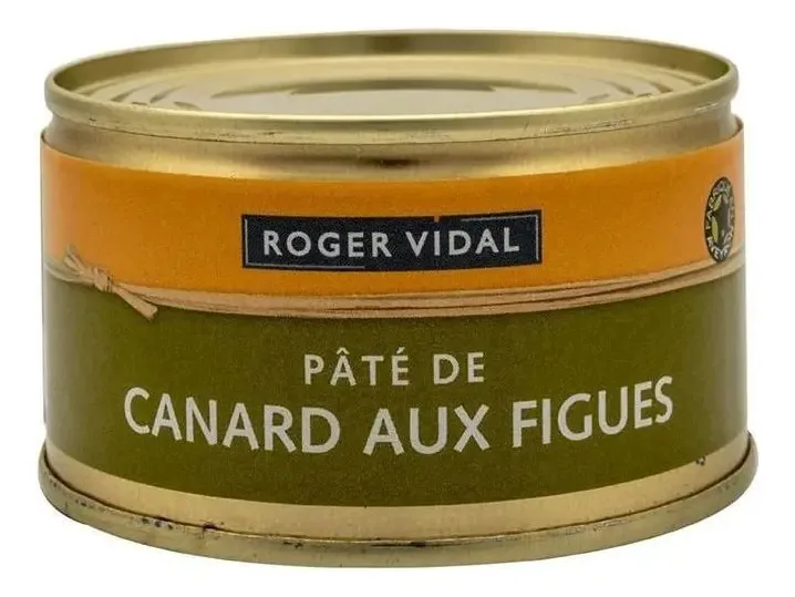 Pate Carne Suína Aves E Figo Roger Vidal 125g