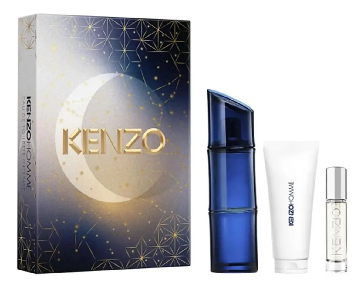 Conjunto de perfumes masculinos Kenzo Homme Edt 110ml