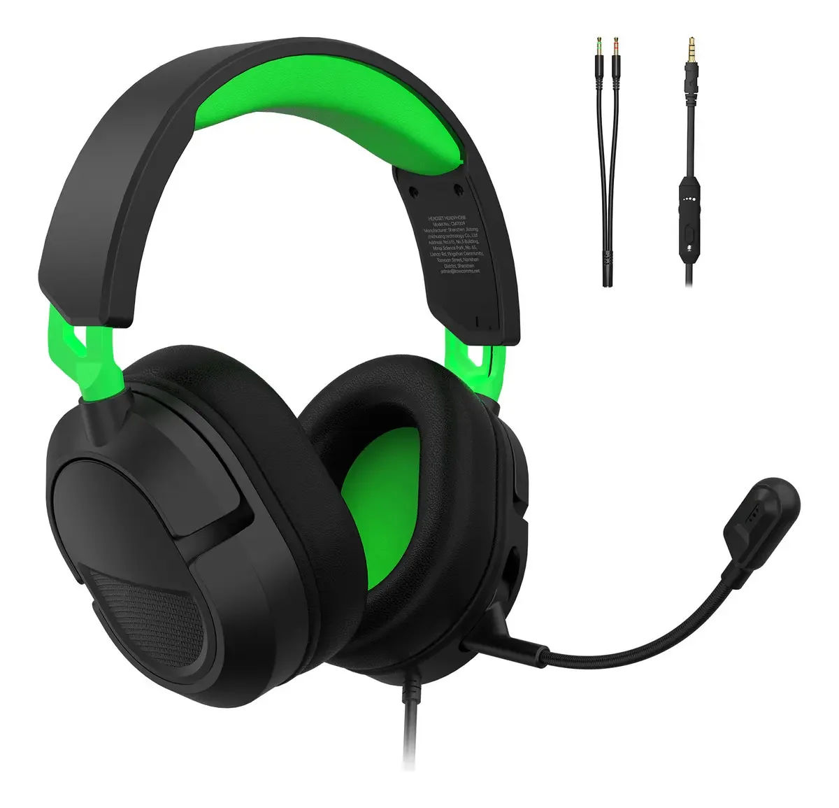 Headset Gamer Olafvi Cm7009 Usb P2 Drivers 53mm Cor Preto Preto-verde