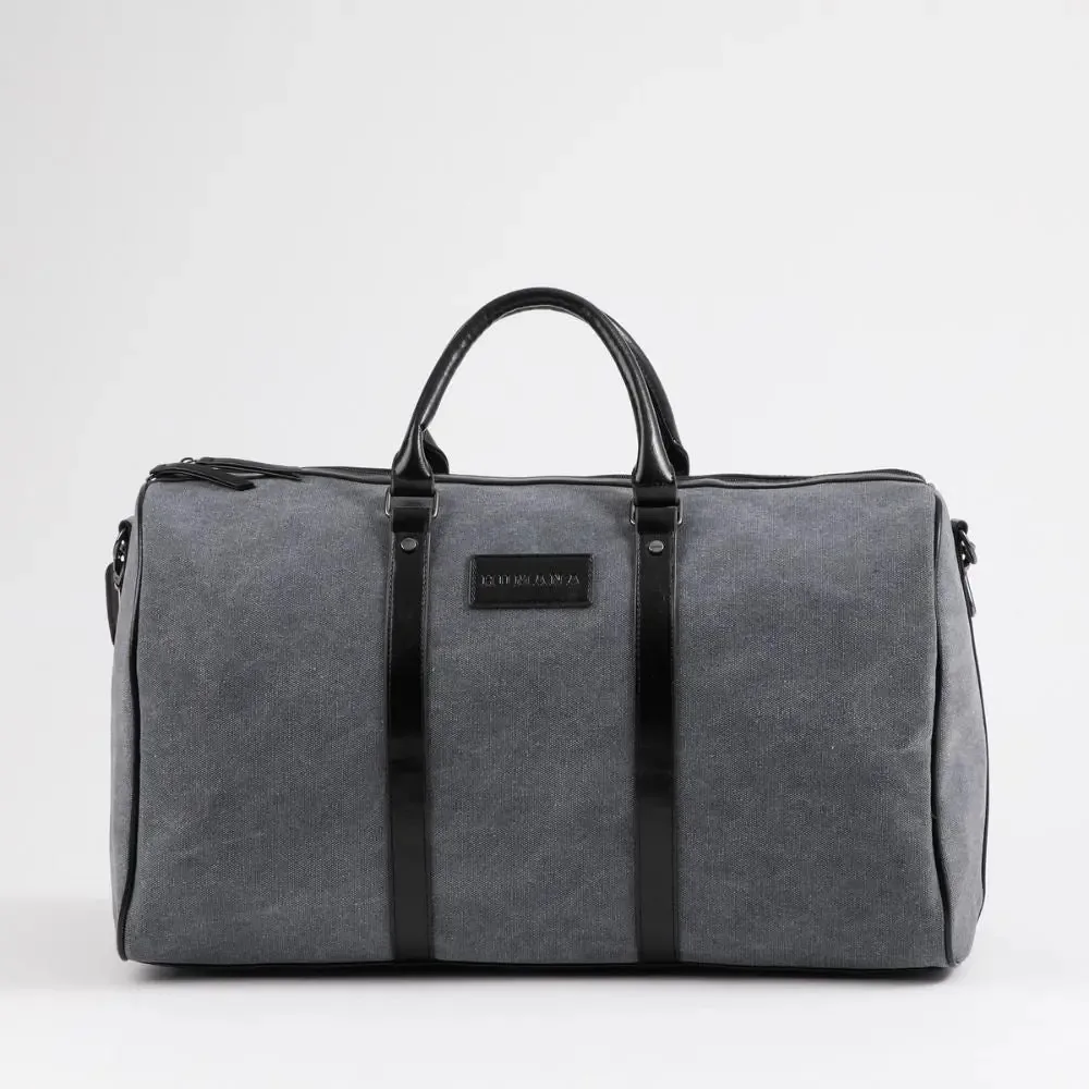 Bolsa de viagem humana Ava Canvas Grey