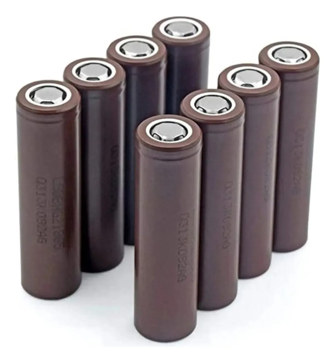 Kiroja Pacote De 8 3,7 V Ba, 3000 Mah, 18 X 65 Mm 3,7 V Superior 10a Para Campainhas