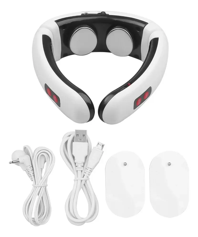 Massageador de pescoço elétrico portátil FBCI White Neck Massager