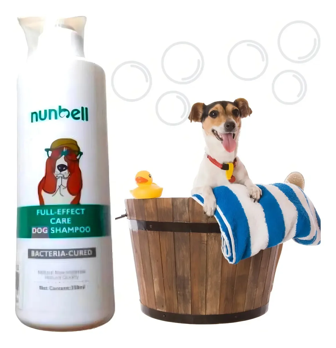 Shampoo para cães, bactérias hidratantes para pele sensível, 350ml