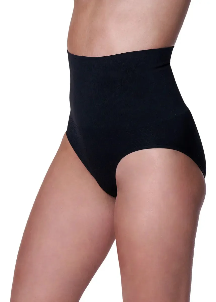 Shorts de cintura sem costura 20528, cor preta, tamanho m/L