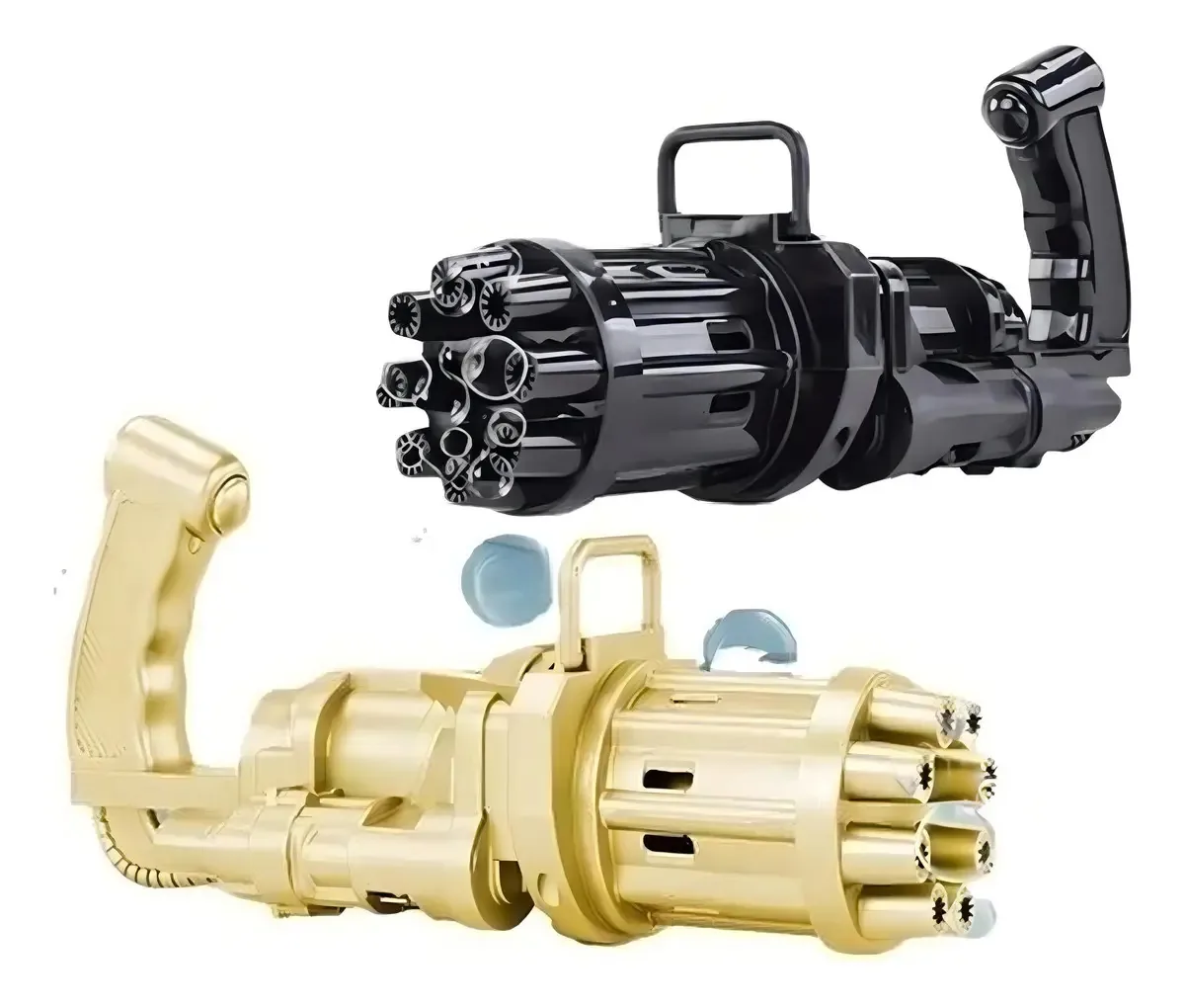Pacote de brinquedos Minigun Bubble Thrower Tiktok