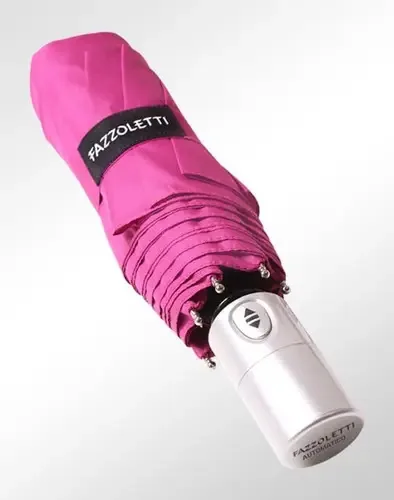 Guarda Chuva Sombrinha Fazzoletti Automática Lyon Pink