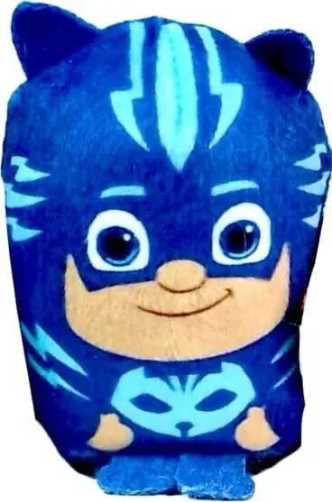 Boneca de pelúcia Pj Masks Catboy Mini colecionável de 3 pelúcias