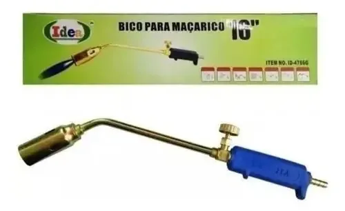 Bico Para Macarico Portatil Com Regulador De Chamas
