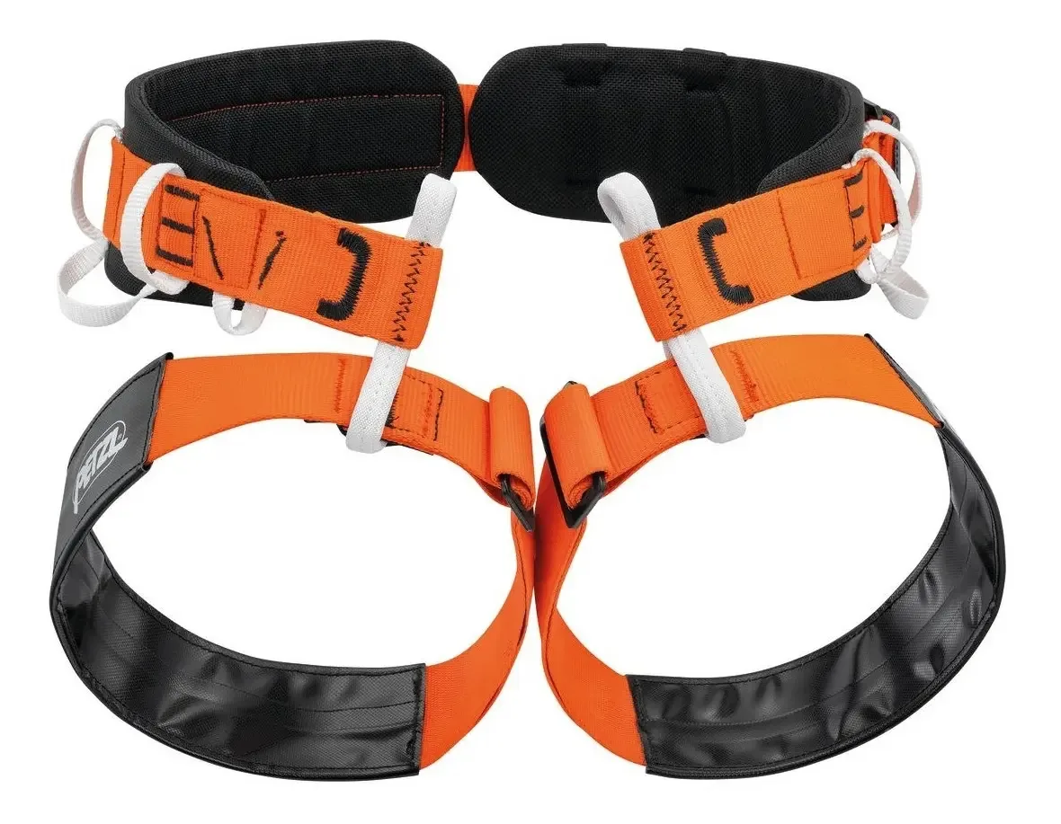 Arnes Petzl Aven Speleo Rescue Rapel Climbing Canyon Cor Laranja Tamanho 1