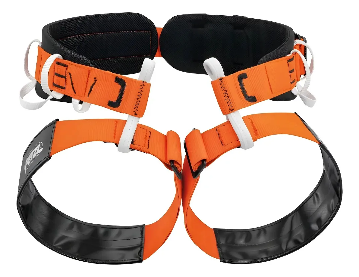 Arnês Petzl Aven Speleo Rescue Rapel Climbing Canyon Cor Laranja Tamanho 2