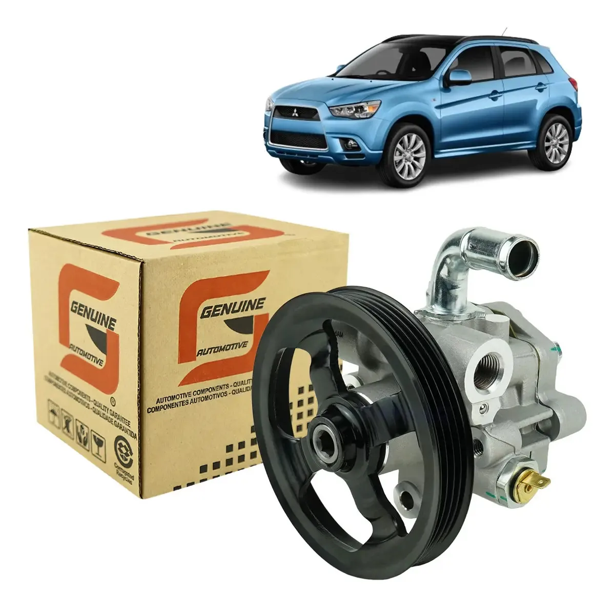 Bomba Para Direção Hidraulica Outlander 3.0 2007/2013 V6