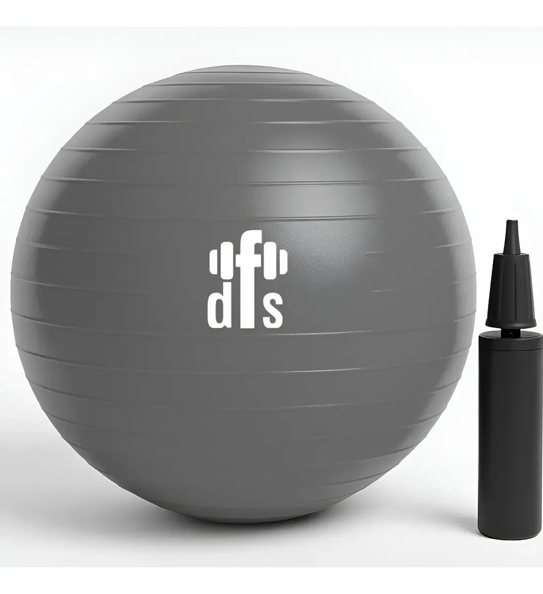 Bola de pilates Spherodynamics Yoga de 85 cm cinza