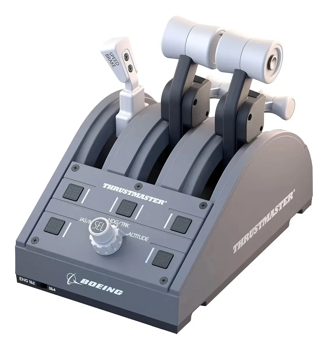 Quadrante Thrustmaster Tca Quadrant Boeing Edition Para Xbox Cor Cinza