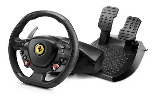 Volante cinza T80 Ferrari 488 Gtb Edition