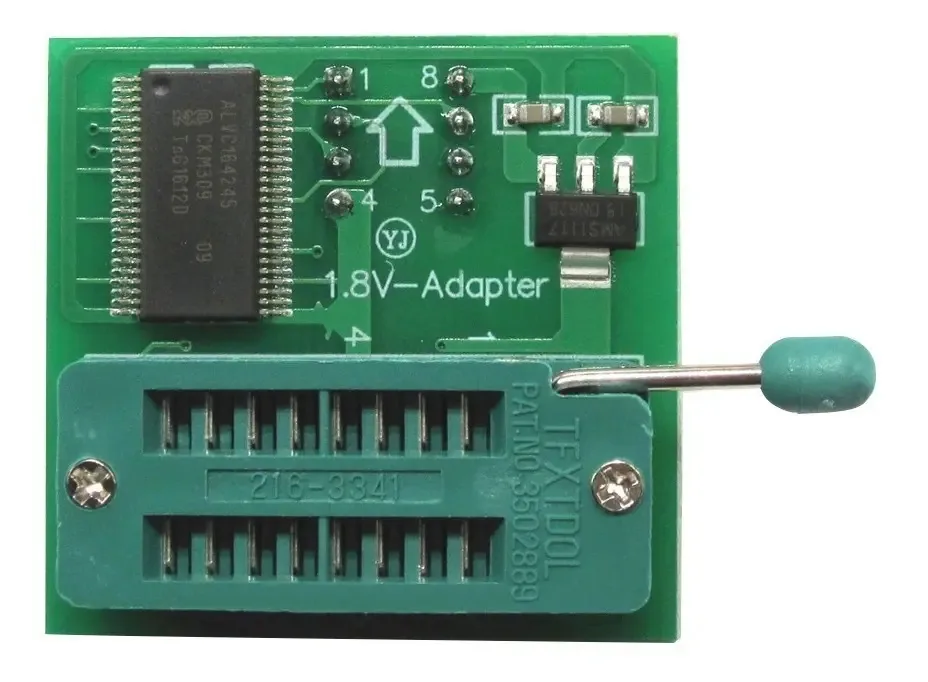 Adaptador de nível de tensão Ttl 1.8 V Eeprom Flash