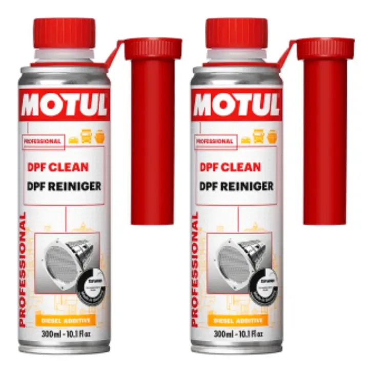 Kit 2 Aditivos Limpador Motores Diesel Motul Dpf Clean Efs