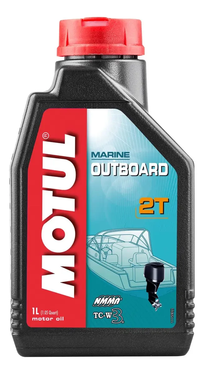 Óleo De Motor Náutico Motul Outboard 2 Tempos 1l
