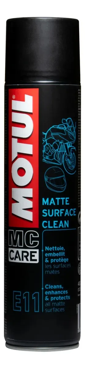 Restaurador e limpador de tinta mate Motul E11 400ml