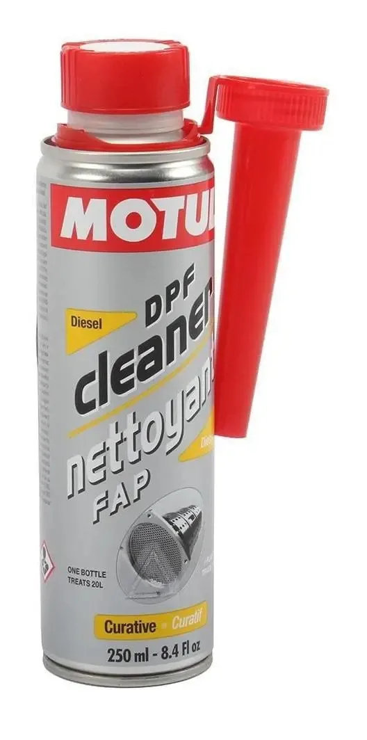 Motul Dpf Cleaner 250ml Spray Para Limpeza Diesel Curativo