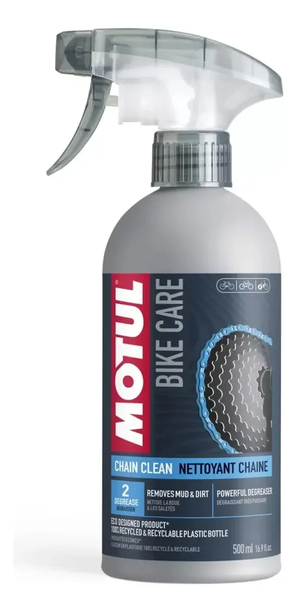 Desengraxante Limpa Corrente Bicicleta Motul Liquido 500 Ml