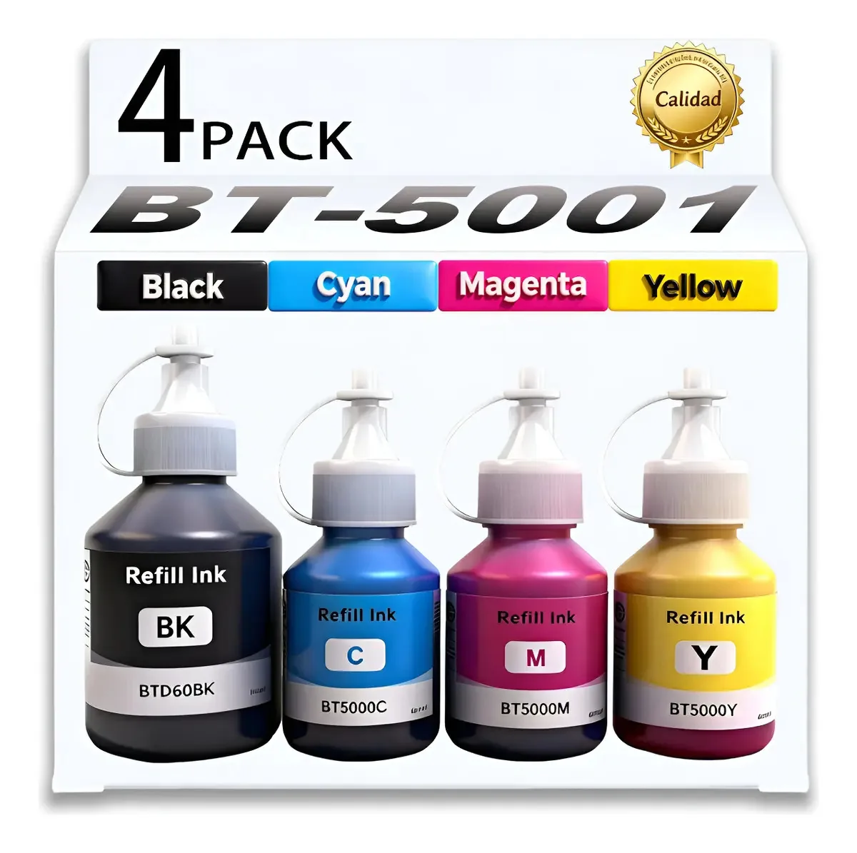 4 tintas compatíveis com Brother DCP T520 T220 T710 T310 T720