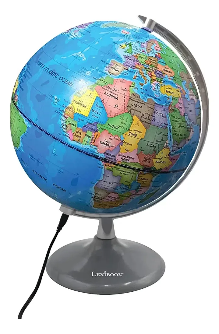 Lexibook Glowing Globe Planetary, Stem, Globo D 2 em 1