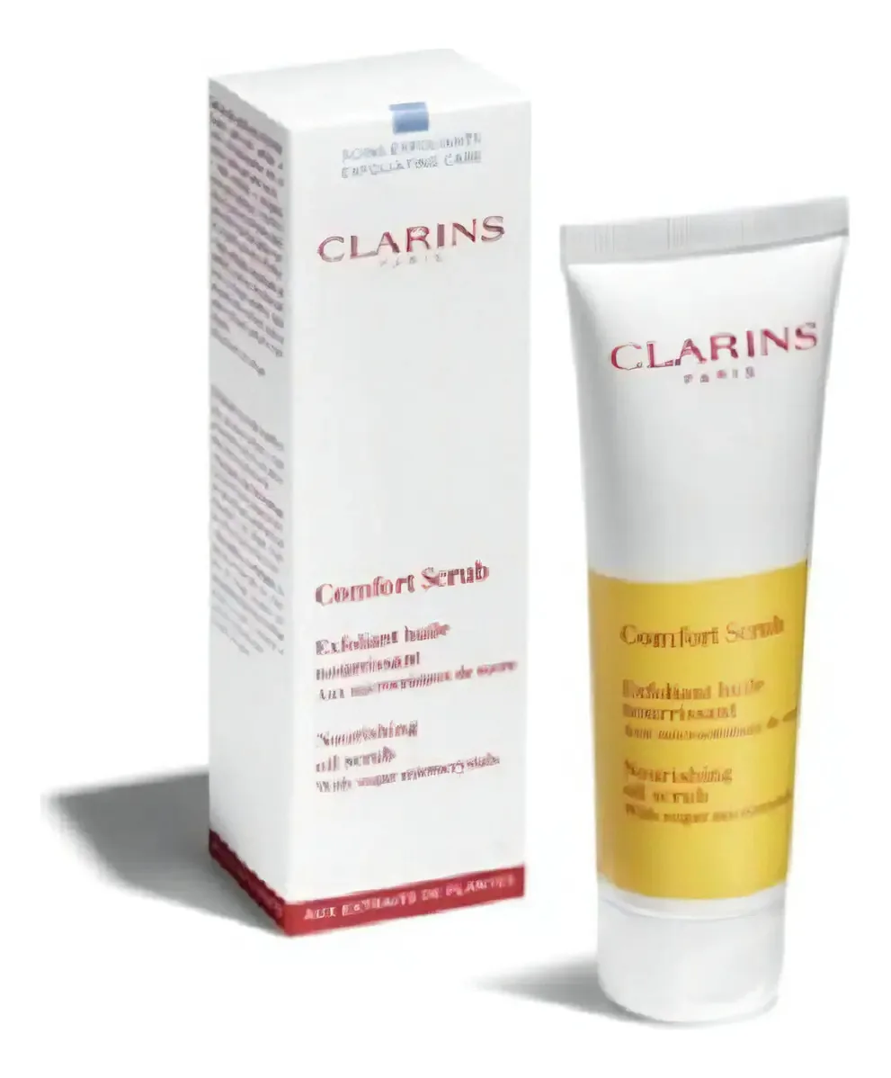Esfoliante facial Clarins para pele seca