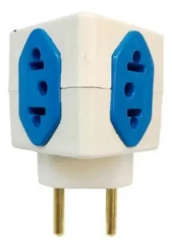 Benjamim Cubo Adaptador De Tomada 4 Entradas 10a