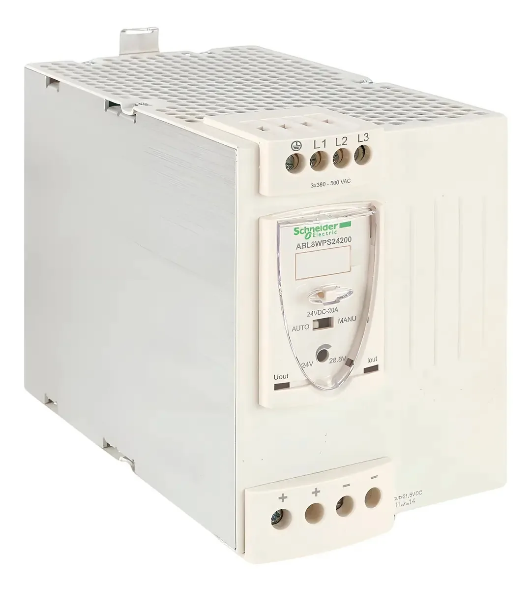 Fonte de alimentação Schneider trifásica 500v S: 24VDC 20amp