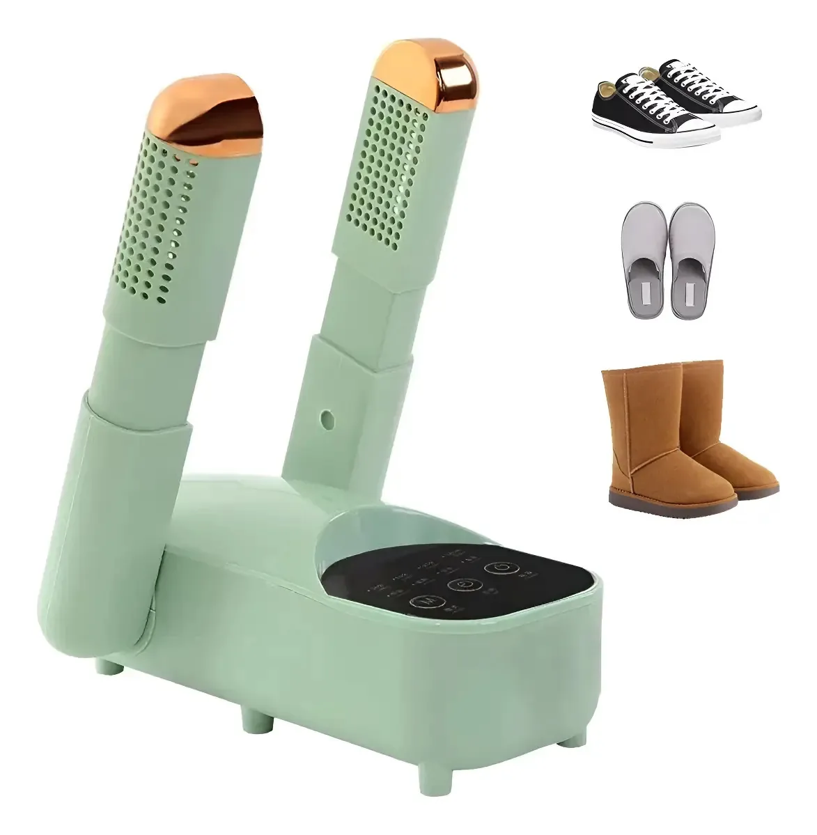 Secador de sapatos, dobrável, leve UV, portátil