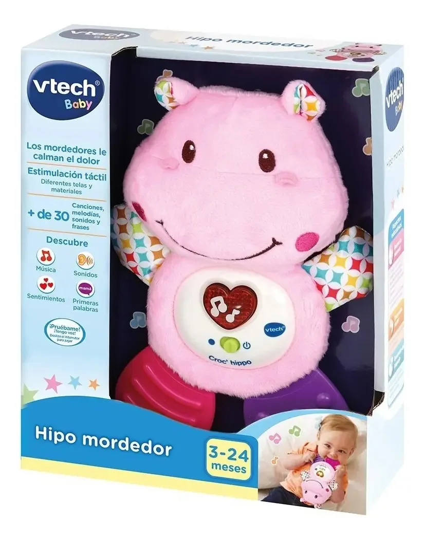 Hipo Mordedor Vtech Baby Color Rosa