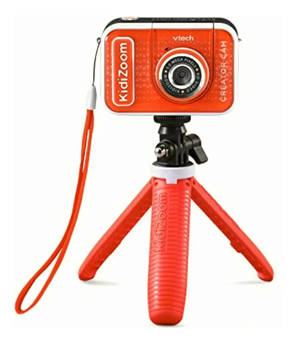 Cor da câmera Vtech Kidizoom Creator vermelha