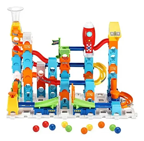 Conjunto de plataformas de lançamento multicoloridas Vtech Marble Rush