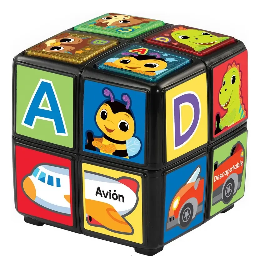 Cubo Mágico Infantil Gira e Aprende Vtech Cor Multicolor