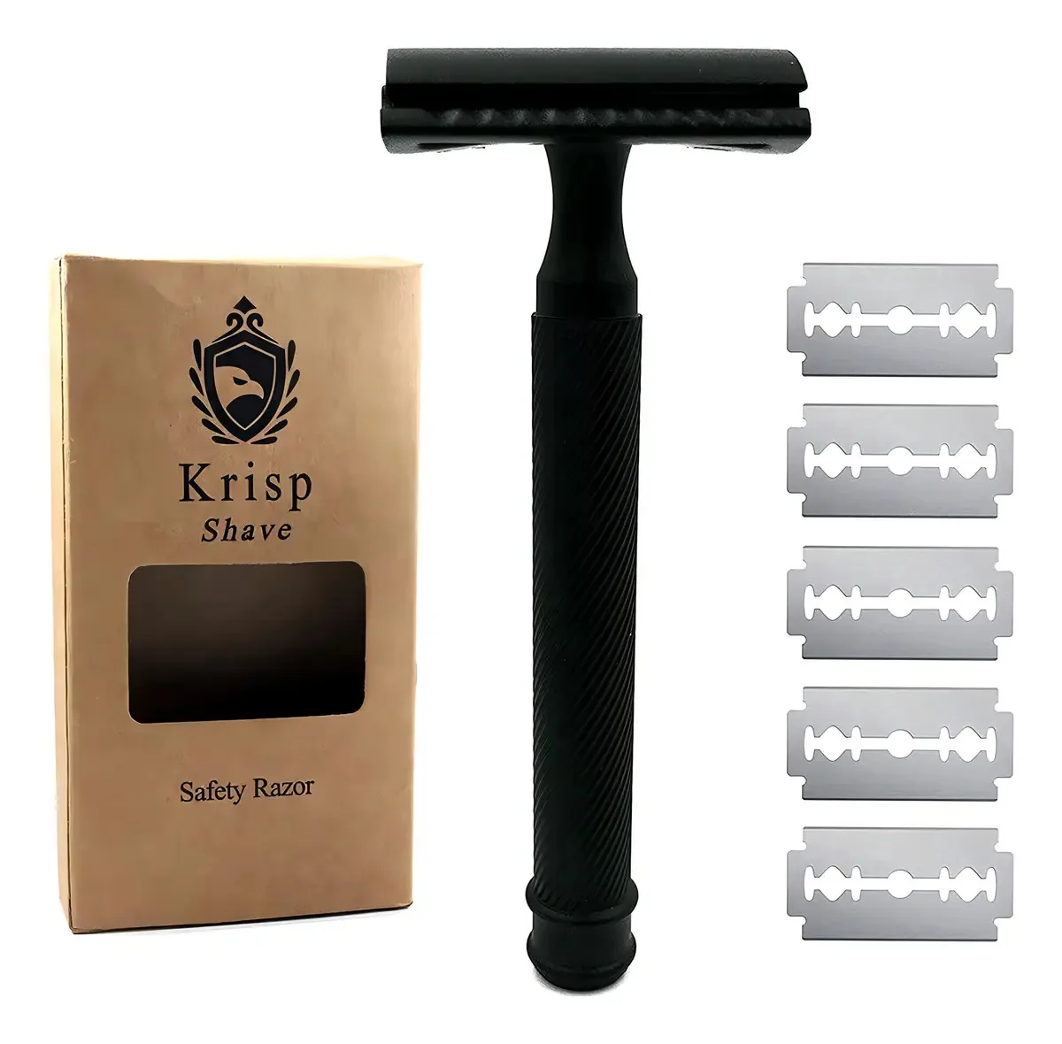 Lâmina de segurança Krisp Beauty Hand Black