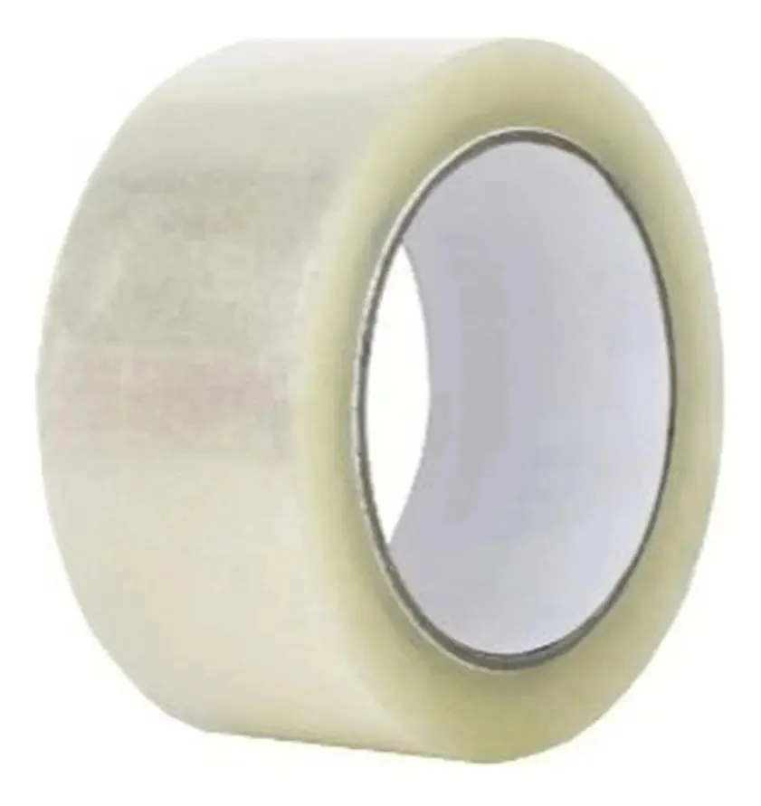 100 Un Fitas Adesiva Transparente 100 Metros X 48mm
