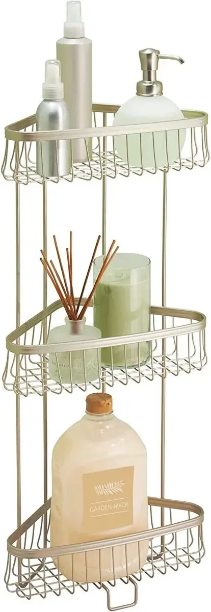 Porta-revistas e diários de banheiro Interdesign York Lyra