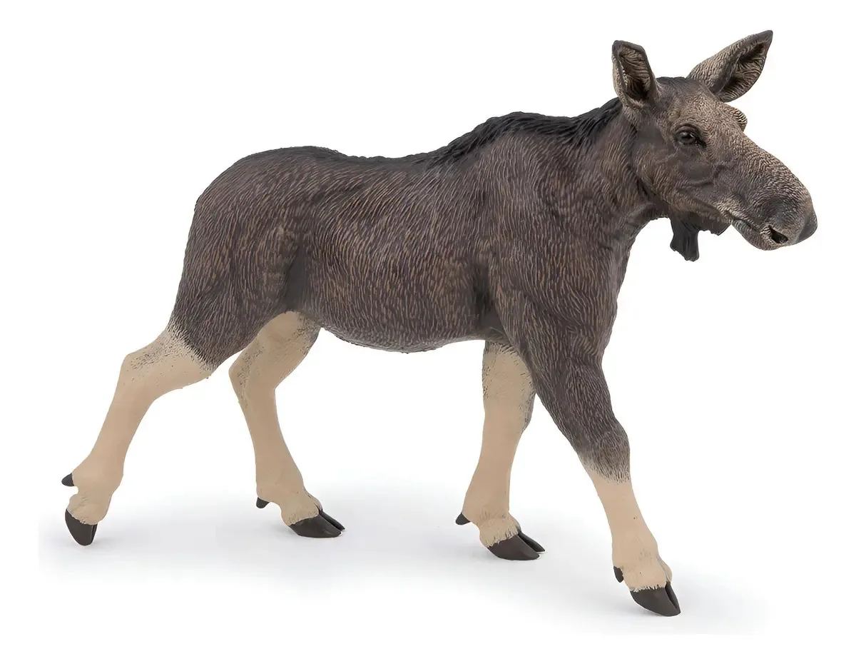 Figura Papo - Alce Fêmea - 13cm Comprimento