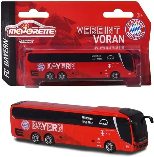Miniatura De Metal - Man Onibus E Caminhão 1/110 - Majorette