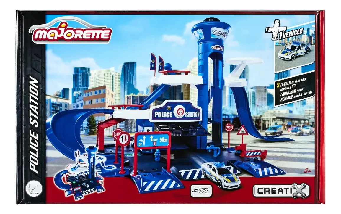 Majorette Creatix - Delegacia de Polícia Azul -