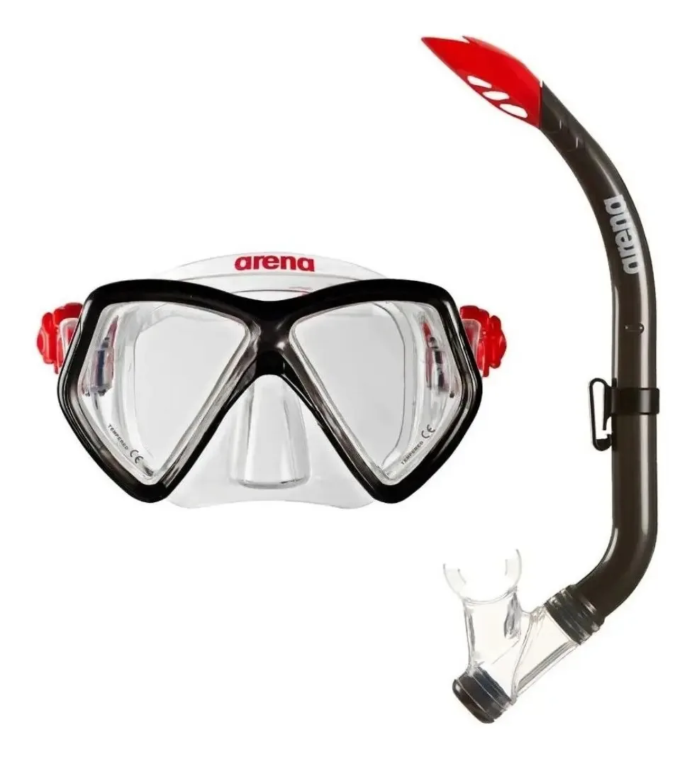 Kit Mergulho Sea Discovery 2, Máscara Snorke - Arena