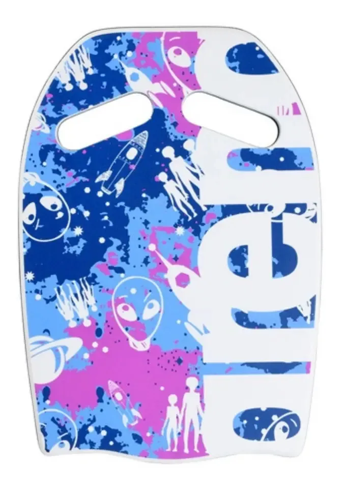 Prancha de natação Arena Kickboard impressa com estabilização de cores Aliens (115)