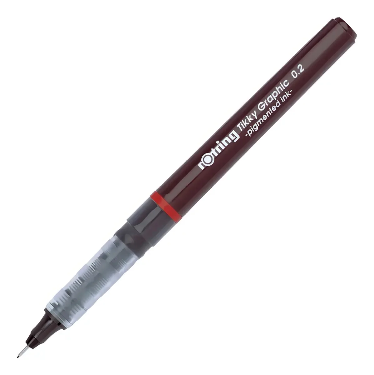 Marcador gráfico Rotring Tikky com ponta de fibra e delineador